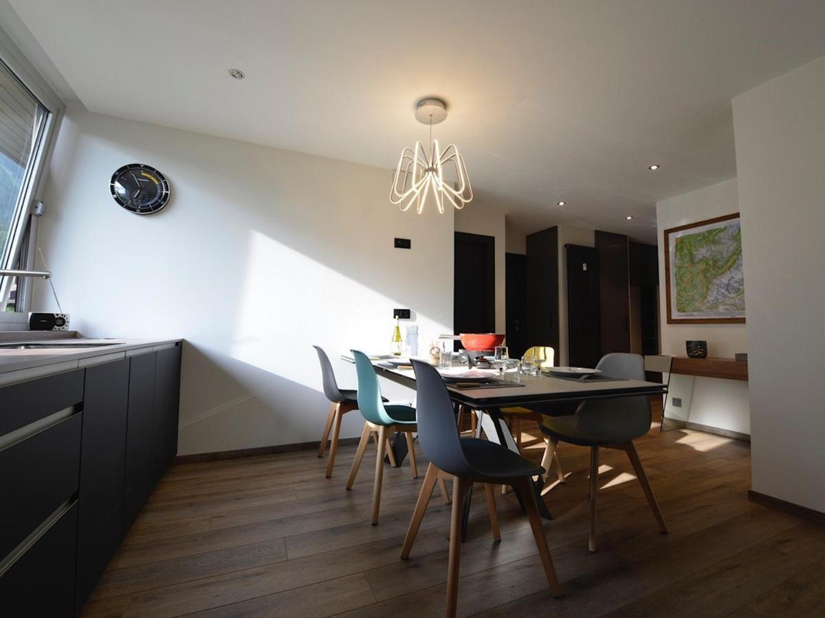Apartmán T4 Renove Avec Vue Mont-Blanc, 4 Etoiles, Proche Centre, Parking - Fr-1-507-62 Chamonix Exteriér fotografie